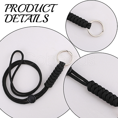 Polyester Keychains KEYC-WH20005-014B-1