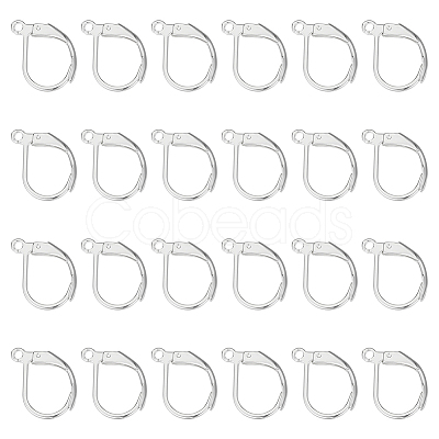 Unicraftale 40Pcs 304 Stainless Steel Leverback Earring Findings STAS-UN0041-87-1