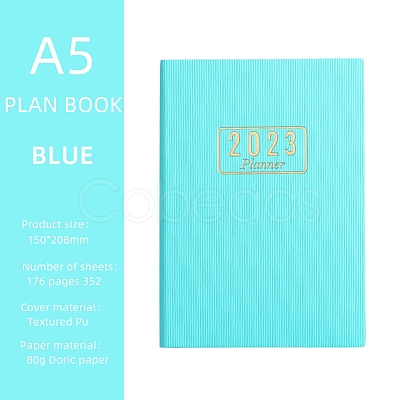 2023 Notebook with 12 Month Tabs LS-AJEW-A043-01A-1