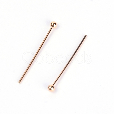 Brass Ball Head Pins KK-WH0043-03B-01-1