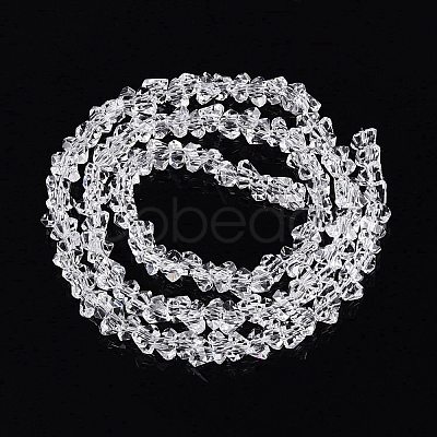 Transparent Glass Beads Strands GLAA-N018-3mm-02-1