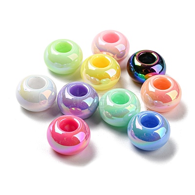 UV Plating Acrylic Beads OACR-E031-02-1