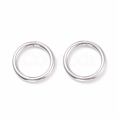 Non-Tarnish 304 Stainless Steel Closed Jump Rings STAS-F174-16P-1