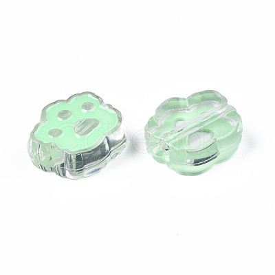 Transparent Acrylic Beads ACRC-S039-06B-1