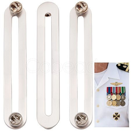 4Pcs 304 Stainless Steel & Brass Brooches JEWB-CP00001-1