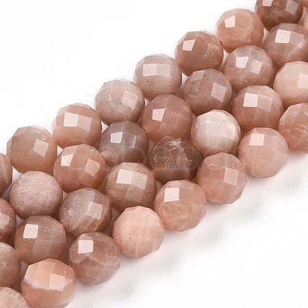 Natural Sunstone Beads Strands G-S345-10mm-23-1