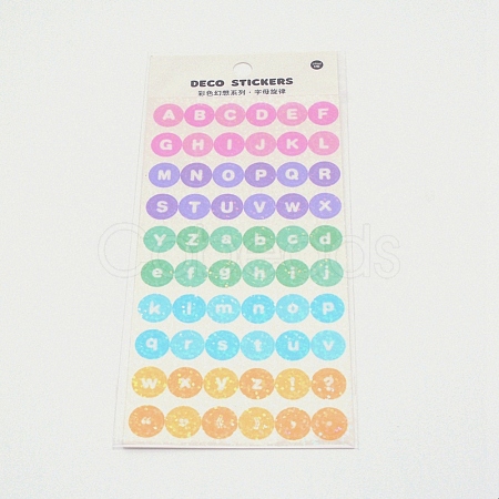 Waterproof Laser Plastic Self Adhesive Stickers DIY-TAC0005-63-1