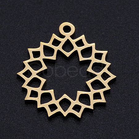201 Stainless Steel Pendants STAS-S105-JN894-2-1