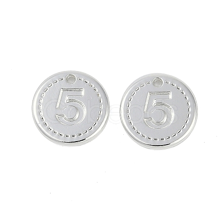 Rack Plating Alloy Pendants PALLOY-D029-17S-RS-1