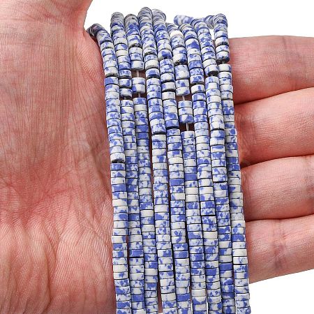 Dyed Synthetic Turquoise Beads Strands G-Z089-A04-E-1