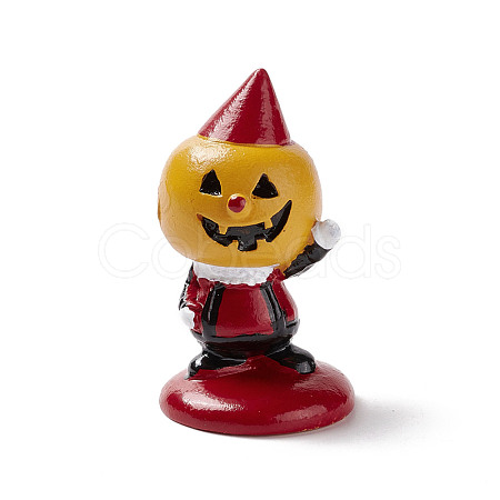 Halloween Theme Mini Resin Home Display Decorations DJEW-B005-09-1