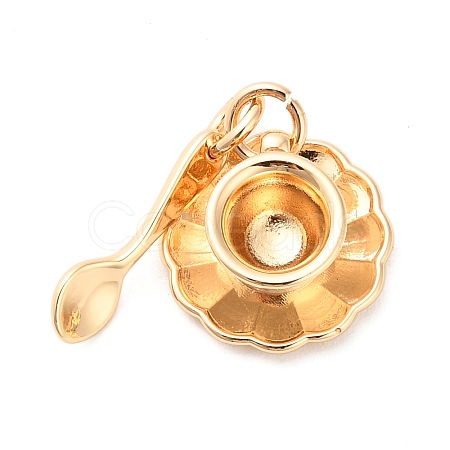 Journey Theme Brass Pendants KK-K301-01A-G-1