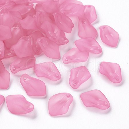 Transparent Frosted Acrylic Pendants MACR-S371-03A-704-1