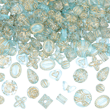120g Transparent Acrylic Beads MACR-PA0001-72C-1