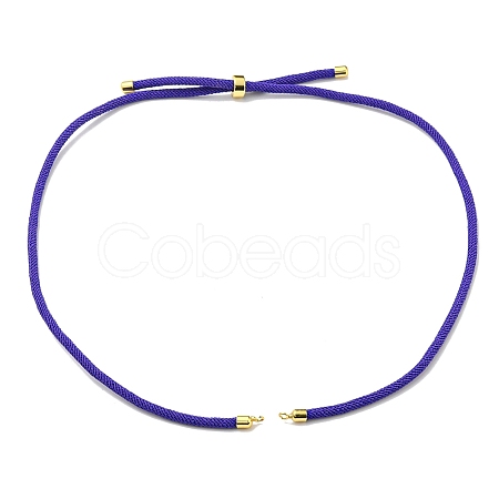 Nylon Cords Necklace Making AJEW-P116-03G-09-1