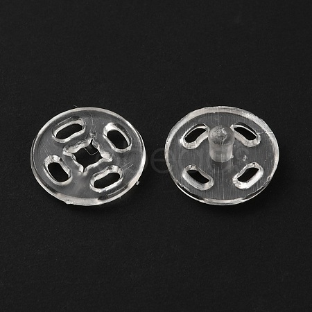 Resin Snap Buttons LS-BUTT-WH0024-050B-1