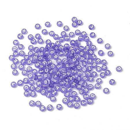 Transparent Acrylic Beads TACR-N002-04H-1