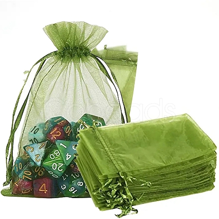 Rectangle Organza Drawstring Storage Bags PW-WGC1AC3-02-1
