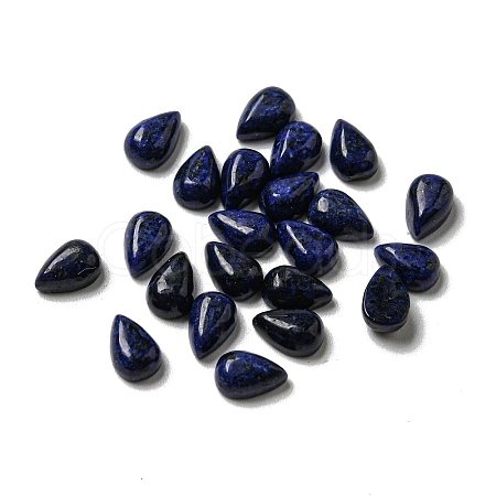 Dyed Natural Lapis Lazuli Cabochons G-Q173-02A-03-1