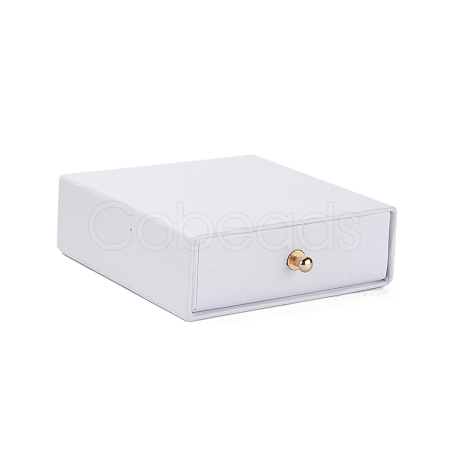 Square Paper Drawer Jewelry Set Box CON-C011-03A-07-1