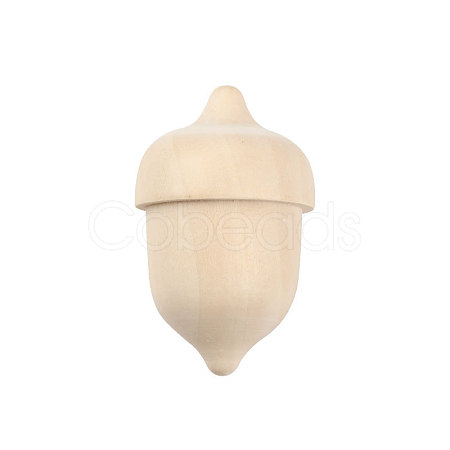 Unfinished Wood Display Decoration WOCR-PW0003-87A-1
