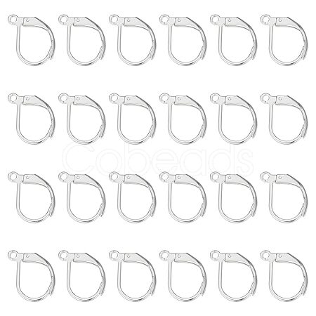 Unicraftale 40Pcs 304 Stainless Steel Leverback Earring Findings STAS-UN0041-87-1