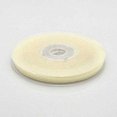 Polyester Velvet Ribbon for Gift Packing and Festival Decoration SRIB-M001-4mm-028-1