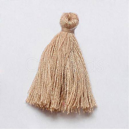 Handmade Polycotton(Polyester Cotton) Tassel Decorations OCOR-Q024-42-1