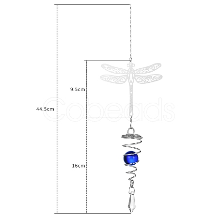 Metal Pendant Decorations PW-WG8BA63-03-1