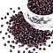 12/0 Glass Seed Beads, Opaque Colours Seep, Red, 2mm, hole: 0.8mm