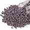 TOHO Round Seed Beads, Japanese Seed Beads, (PF568) PermaFinish Light Amethyst Metallic, 8/0, 3mm, Hole: 1mm, about 222pcs/bottle, 10g/bottle