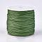 Nylon Thread, Nylon Jewelry Cord for Custom Woven Jewelry Making, Dark Sea Green, 0.8mm, about 49.21 yards(45m)/roll