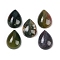 Natural Indian Agate Cabochons, Teardrop, 20~20.5x15~15.5x6.5~7mm