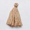 Handmade Polycotton(Polyester Cotton) Tassel Decorations, Pendant Decorations, Wheat, 29~35mm