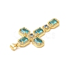 Rack Plating Brass Pendants KK-D087-17G-4