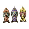 Handmade Polymer Clay Indonesia Big Pendants PY-CBAAA14-01C-1