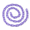 Opaque Acrylic Cable Chains SACR-N010-002E-2