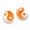 Printed Natural Freshwater Shell Beads SHEL-R129-07A-05-2