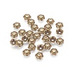 6-Petal Tibetan Style Alloy Flower Bead Caps TIBE-S220-AB-01-NR-1