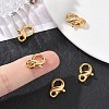 SHEGRACE Brass Lobster Claw Clasps XGRQ7M693-979G-4