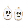 Alloy Enamel Pendants ENAM-S130-21-3