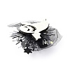 Halloween Theme Felt Alligator Hair Clips PHAR-L008-01E-3