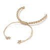 Adjustable Polyester Braided Cord Bracelet Making AJEW-JB00848-07-3