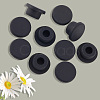 10Pcs Silicone Hole Plugs AJEW-GF0011-66F-7