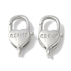 Brass Lobster Claw Clasps KK-F893-04P-1