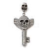 Halloween 304 Stainless Steel Enamel Pendants STAS-Q317-05B-AS-1