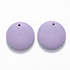 Painted Wood Pendants WOOD-Q040-018A-A04-2
