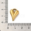 304 Stainless Steel Pendants STAS-Q300-03G-3