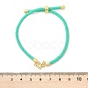 Adjustable Nylon Cord Bracelets BJEW-C096-01G-12-5