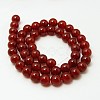 Natural Carnelian Beads Strands X-G-G338-6mm-02-2